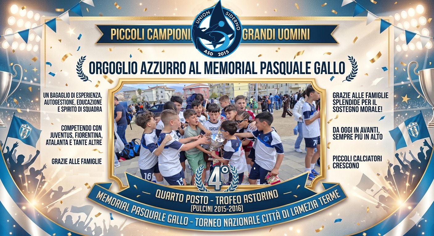 Union quarti al Memorial Pasquale Gallo di Lamexia Terme
